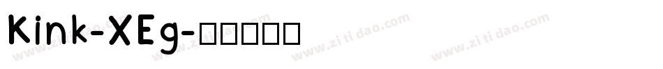 Kink-XEg字体转换