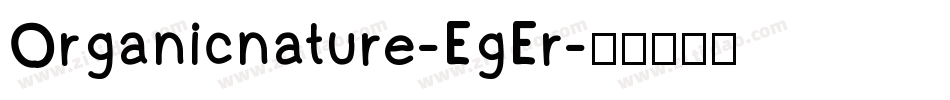 Organicnature-EgEr字体转换