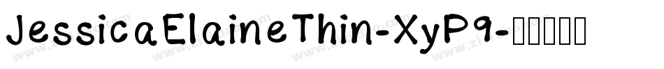 JessicaElaineThin-XyP9字体转换