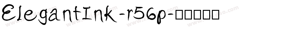 ElegantInk-r56p字体转换