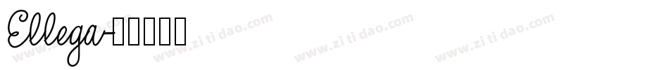 Ellega字体转换