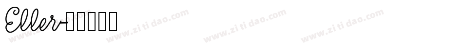 Eller字体转换