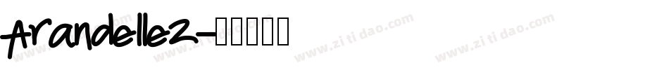 Arandelle2字体转换