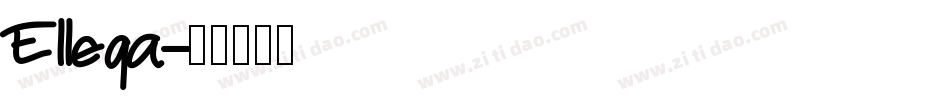 Ellega字体转换