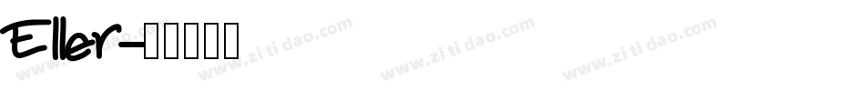 Eller字体转换