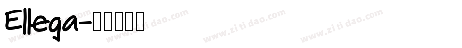 Ellega字体转换