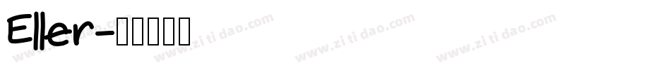 Eller字体转换