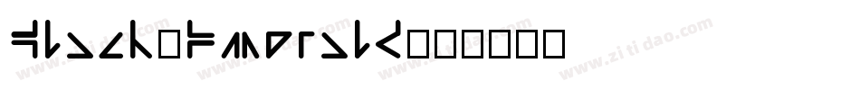 Black_Emerald字体转换