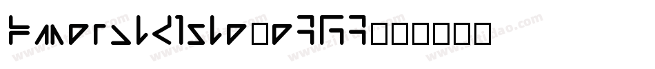 EmeraldIsle-e3G3字体转换
