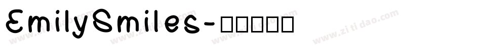 EmilySmiles字体转换
