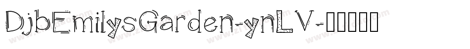 DjbEmilysGarden-ynLV字体转换