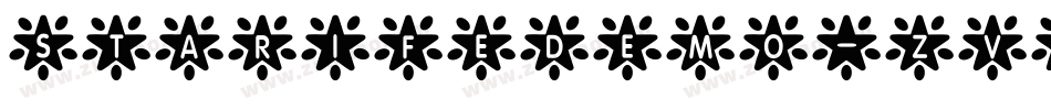 StarifeDemo-ZVovB字体转换