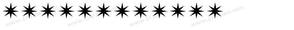 STARS1字体转换