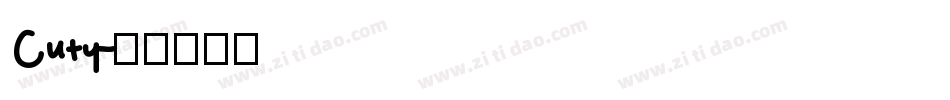 Cuty字体转换