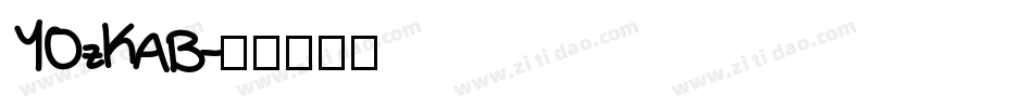 YOzKAB字体转换