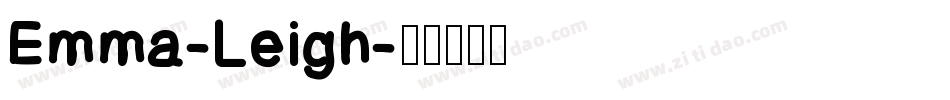 Emma-Leigh字体转换