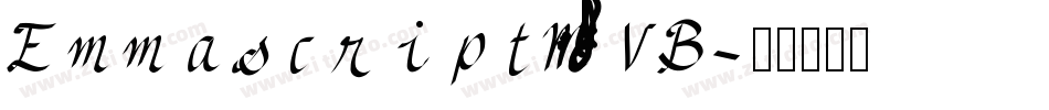 EmmascriptMVB字体转换