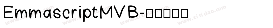 EmmascriptMVB字体转换