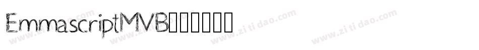 EmmascriptMVB字体转换