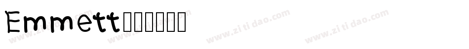 Emmett字体转换