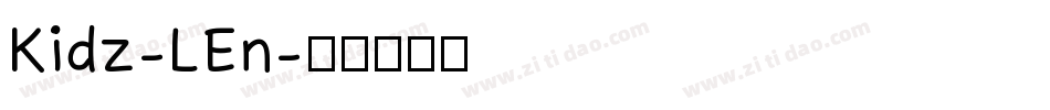 Kidz-LEn字体转换