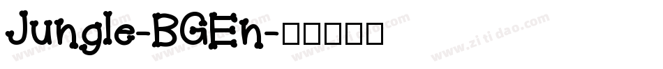 Jungle-BGEn字体转换