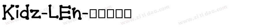 Kidz-LEn字体转换