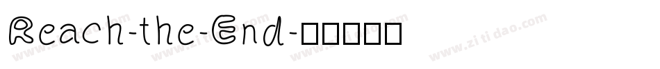 Reach-the-End字体转换