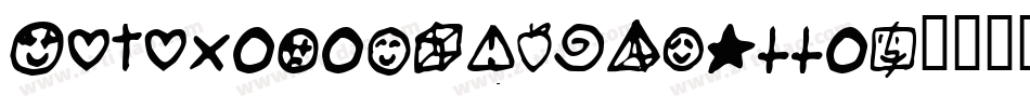 SaladeDeFruitsPomme字体转换