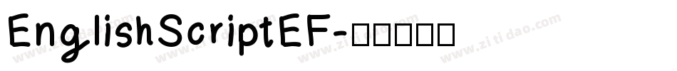 EnglishScriptEF字体转换