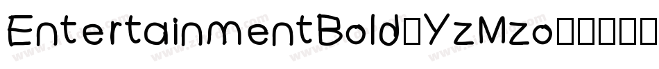 EntertainmentBold-YzMzo字体转换