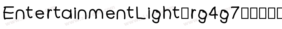 EntertainmentLight-rg4g7字体转换