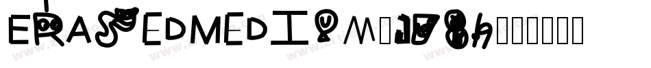 ErasedMedium-jv89字体转换