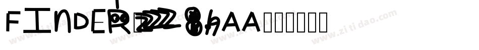 Finder-z89aa字体转换