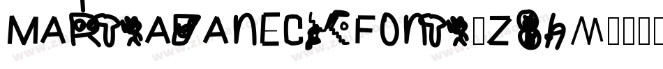 MartavaneckFont-Z89m字体转换