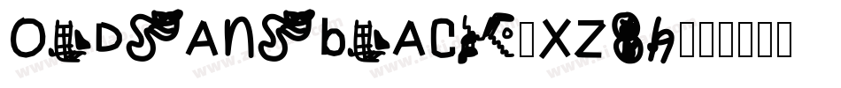 Oldsansblack-XZ89字体转换