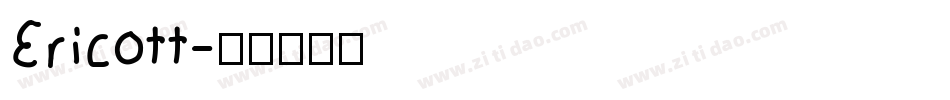 Ericott字体转换