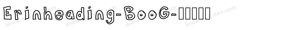 Erinheading-BooG字体转换