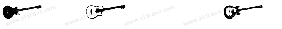 GuitarAcoustic-njzR字体转换