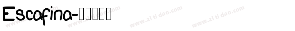 Escafina字体转换