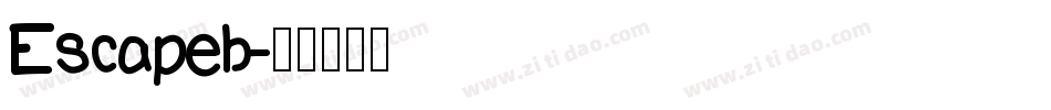 Escapeb字体转换