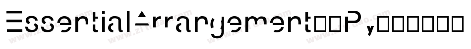 EssentialArrangement-ZPy3字体转换