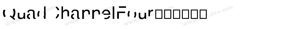 QuadChannelFour字体转换