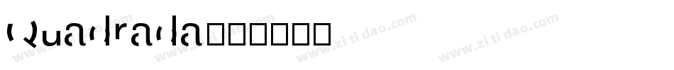 Quadrada字体转换
