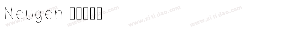 Neugen字体转换
