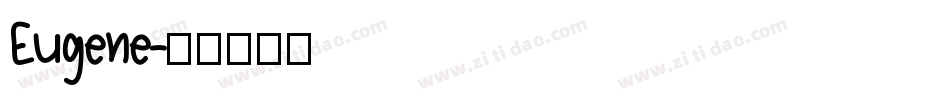 Eugene字体转换