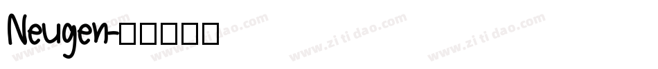 Neugen字体转换