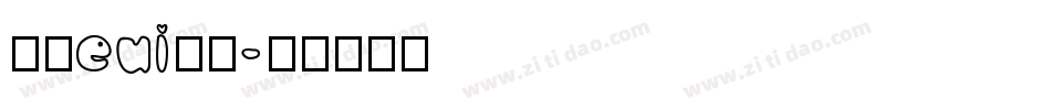 魔兽eui字库字体转换