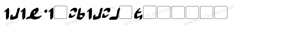 Alaqua-Italic-3字体转换