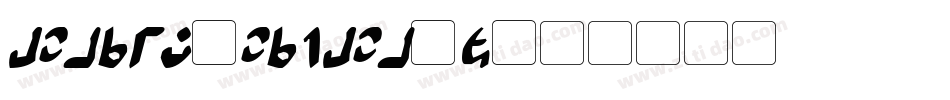 Lekton-Italic-3字体转换